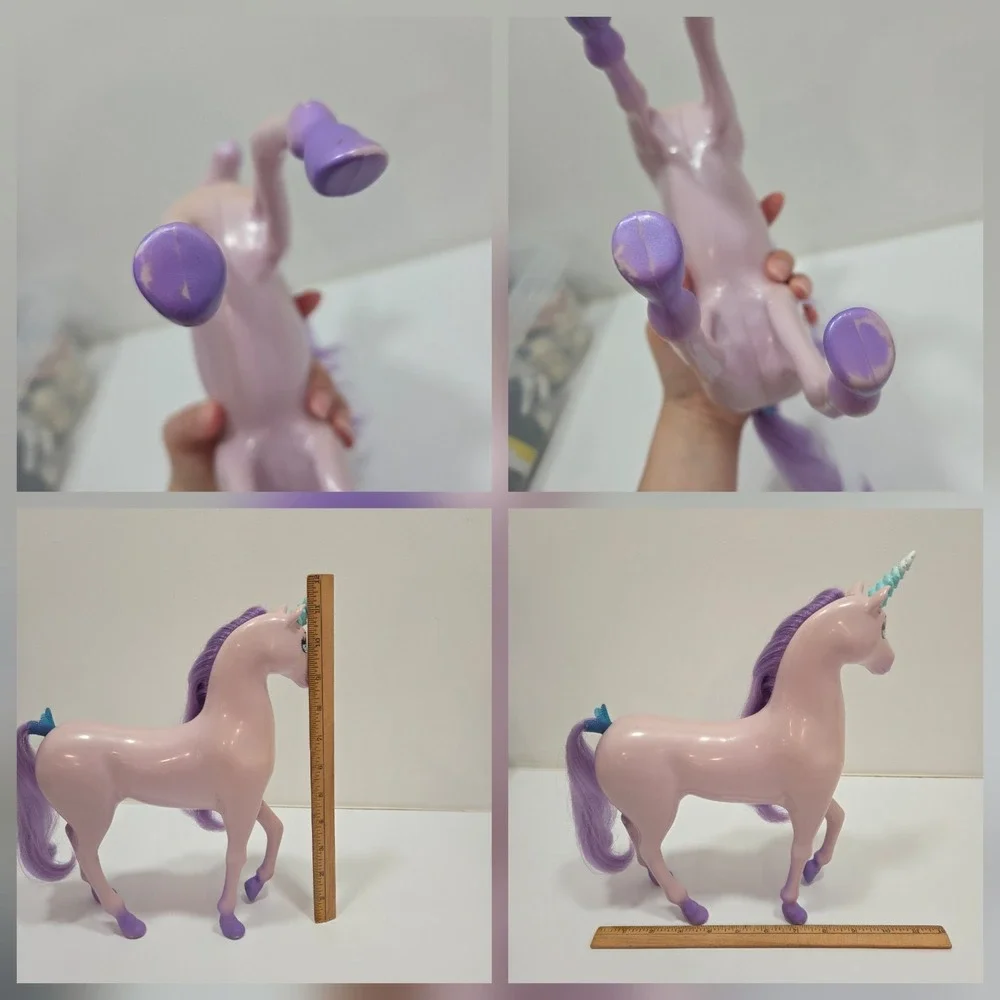 2011 Mattel Unicorn Horse Purple hair Without Saddle For Barbie Doll